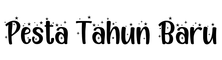 Pesta Tahun Baru  Free Fonts Download