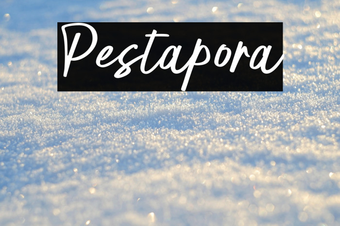 Pestapora Example 1