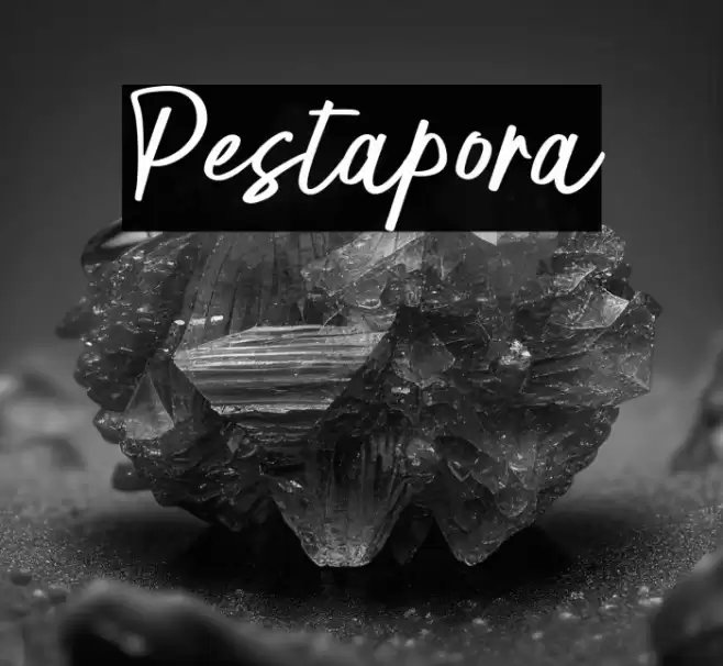 Pestapora Font examples