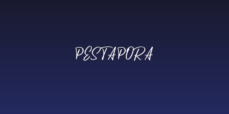 Pestapora Social Header