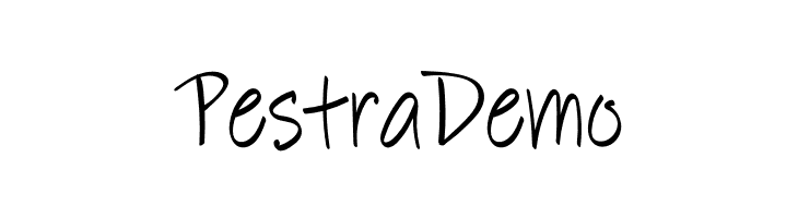 Pestra Demo  font caratteri gratis