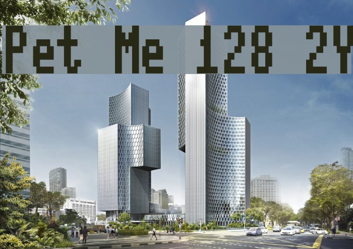 Pet Me 128 2Y Font examples