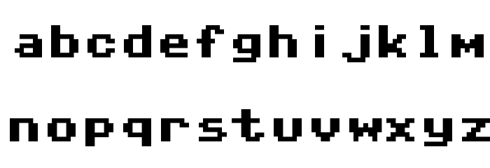 Pet Me 128 Font LOWERCASE