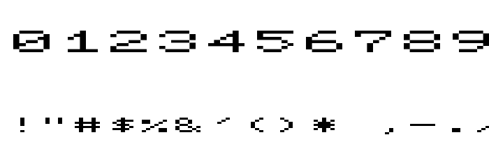 Pet Me 2X Font OTHER CHARS