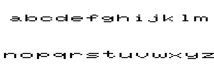 Pet Me 2X Font LOWERCASE