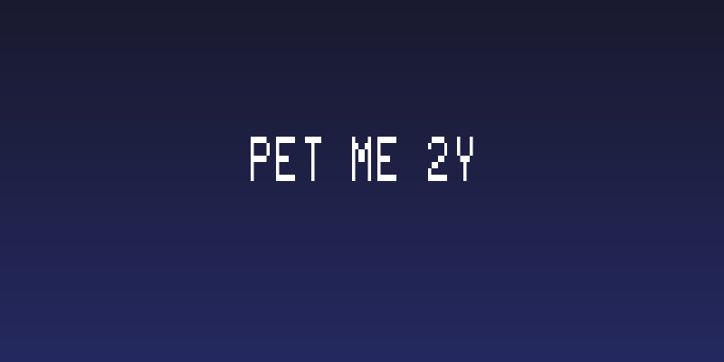 Pet Me 2Y Social Header