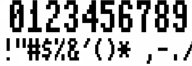 Pet Me 64 2Y Font OTHER CHARS