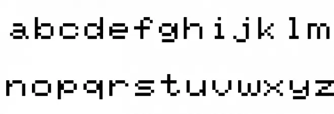 Pet Me Font Litere mici