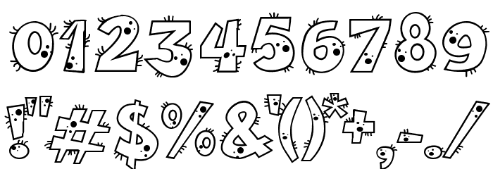 Pet Shop Font OTHER CHARS