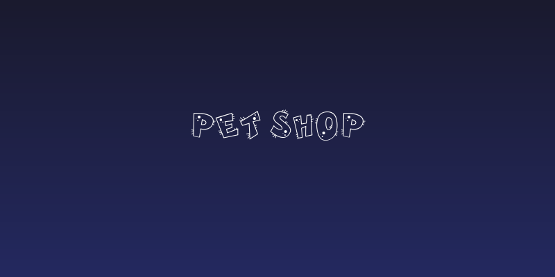 Pet Shop Social Header