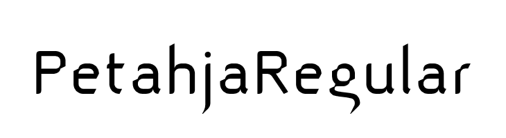 Petahja Regular  Free Fonts Download