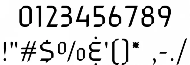 Petahja Regular Font OTHER CHARS