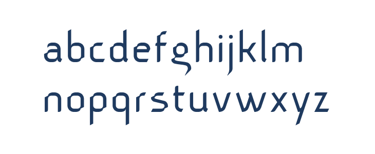 Petahja Regular Lowercase