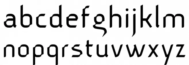 Petahja Regular خط أحرف صغيرة