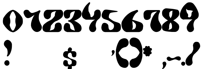 Petal Font OTHER CHARS