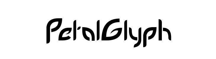 PetalGlyph  नि: शुल्क फ़ॉन्ट्स डाउनलोड