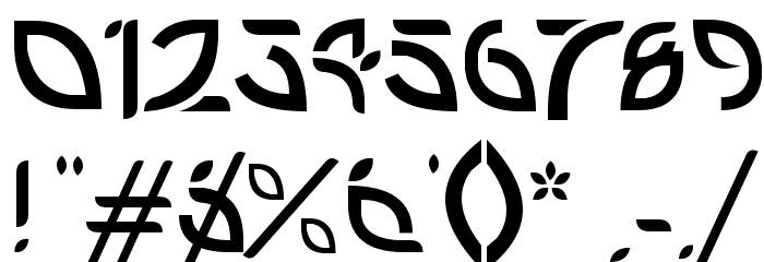 PetalGlyph Font OTHER CHARS