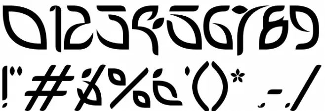 PetalGlyph Font OTHER CHARS