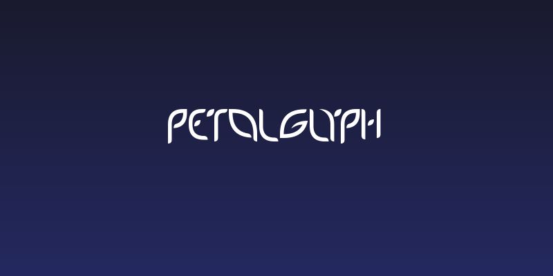 PetalGlyph Social Header