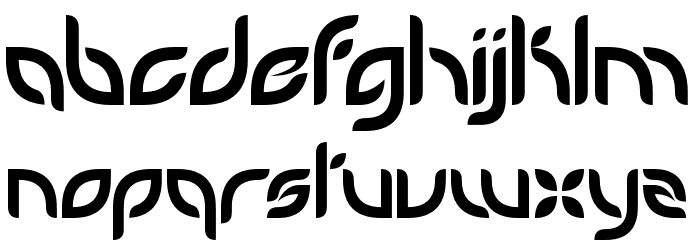 PetalGlyph Font LOWERCASE