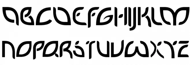 PetalGlyph Polices MAJUSCULES