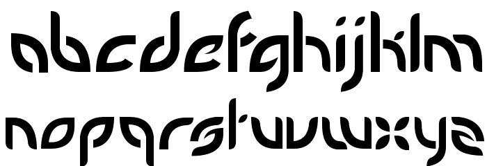 PetalGlyph Font LOWERCASE