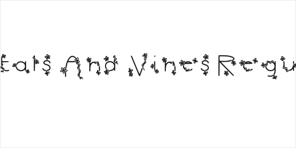 Petals And Vines Regular Logo