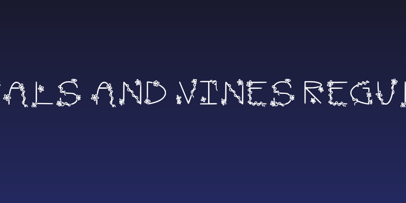 Petals And Vines Regular Social Header