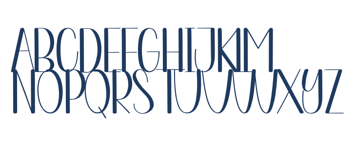 Petals Uppercase