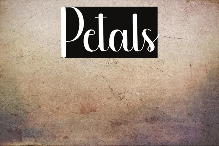 Petals Example 1