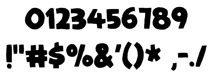 PetangueDEMO Font OTHER CHARS