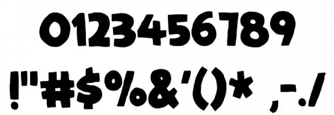 PetangueDEMO Font OTHER CHARS