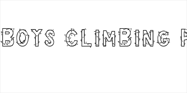 Pete Boys Climbing Plant Logo