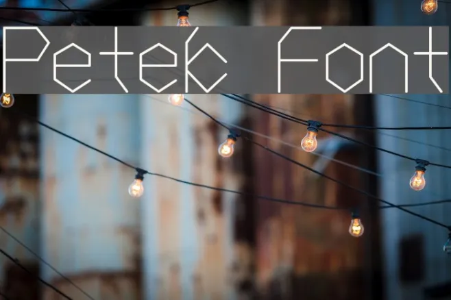 Petek Example 1