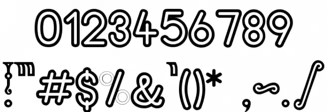 Peter Ivanowitsch Font OTHER CHARS