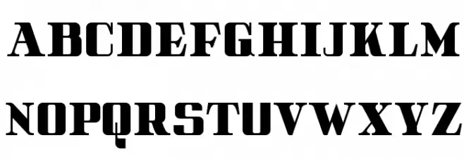 PeterObscure-Bold Schriftart Groß