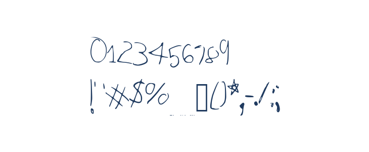 Peter_s_Handwriting Other Characters