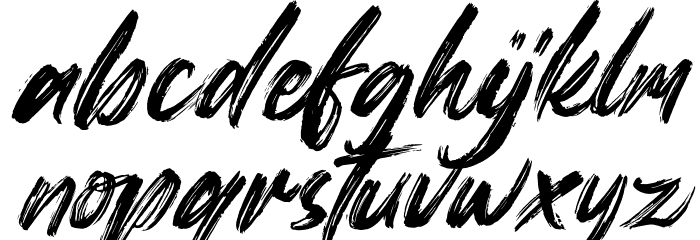 Peteroy Italic Font LOWERCASE