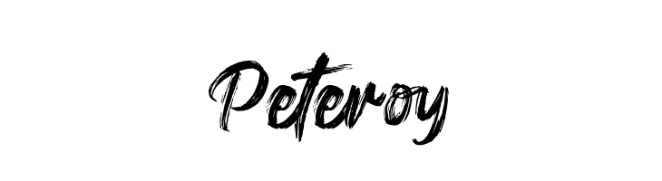 Peteroy  Frei Schriftart Herunterladen