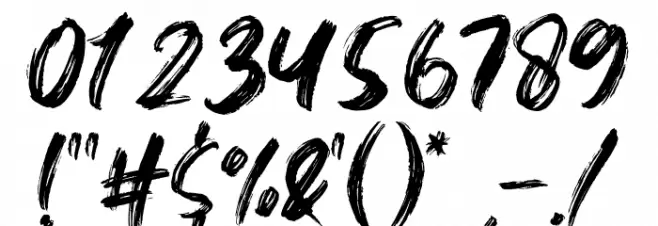 Peteroy Font OTHER CHARS