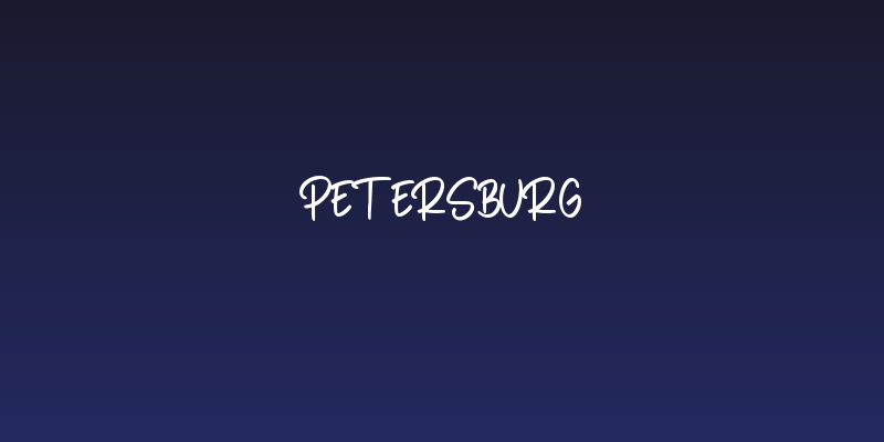 Petersburg Social Header