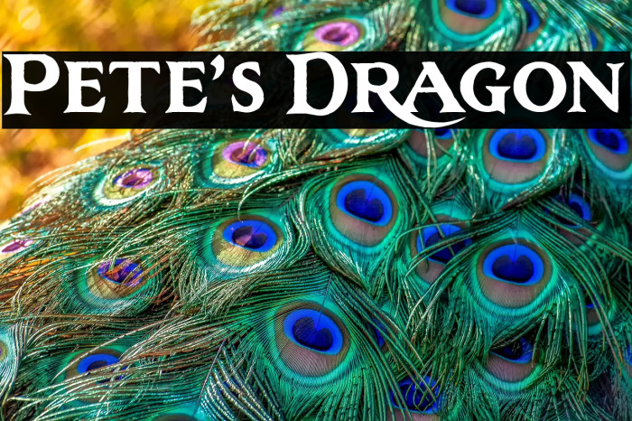 Pete's Dragon Example 1