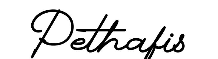 Pethafis  Скачать бесплатные шрифты
