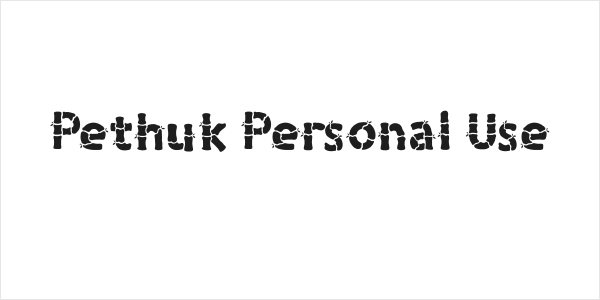 Pethuk Personal Use Logo