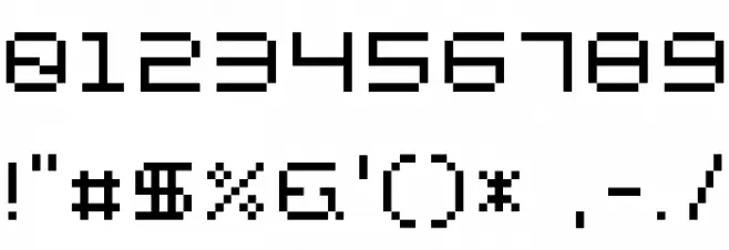 Petit Schriftart Anderer Schreiben