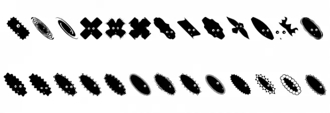 PetitButtoni Schriftart Groß