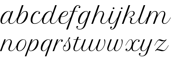 PetitFormalScript-Regular Font LOWERCASE