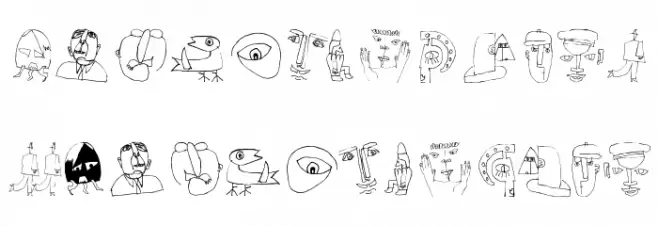 PetitSketches Fuentes MAYÚSCULAS