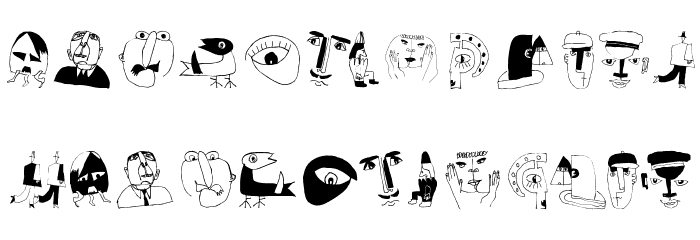 PetitSketches Font LOWERCASE