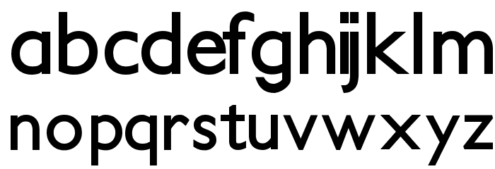 PetitaBold Font LOWERCASE